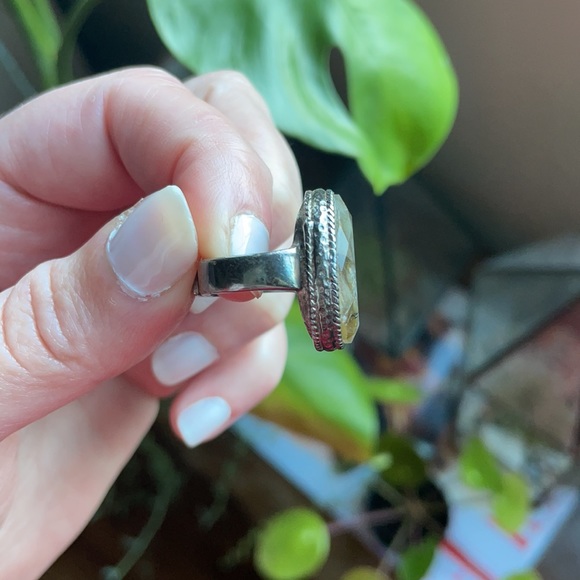 Baroni | Labradorite .925 Silver Ring | O/S - Picture 13 of 17